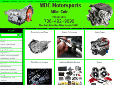 Mike's Auto Transmission Engine repair Blue Ridge Georgia 706-492-9696